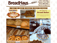Tablet Screenshot of breadhaus.com